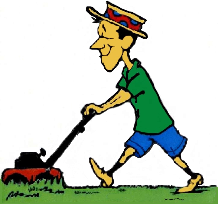 721x676 Lawn Clipart Grass Cutting