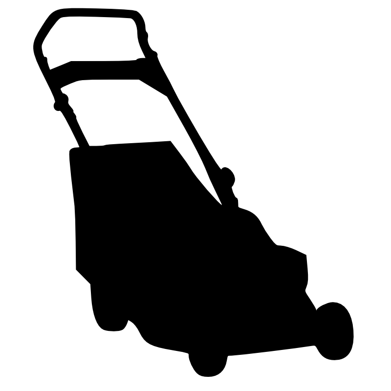 800x800 Lawn Mower Clip Art 3 Clipartix