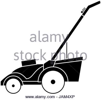 325x320 Lawn Mower Isolated Icon Stock Vector Art Amp Illustration, Vector