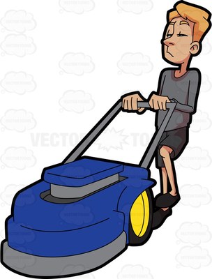 304x400 Mower Clipart