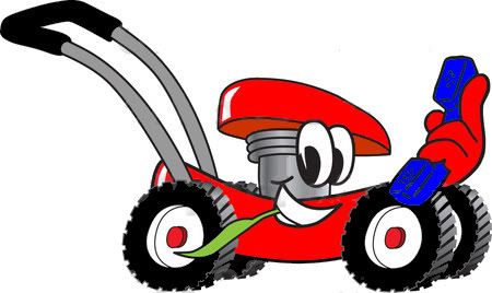450x268 Lawn Mowing Pictures Clipartsco, Mowers With Faces Clip Art