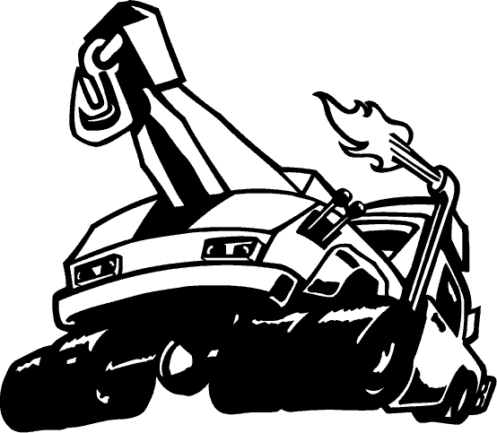 554x483 Cartoon Tow Truck Pictures