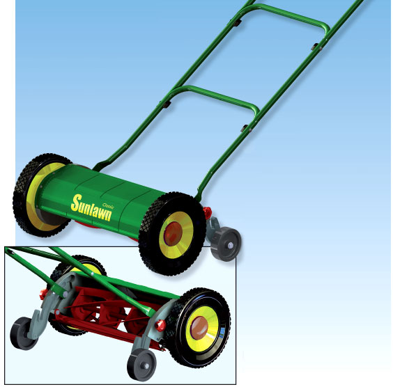 564x556 Reel Lawn Mowers People Powered Machines