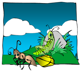 320x279 Grasshopper Clipart Lazy