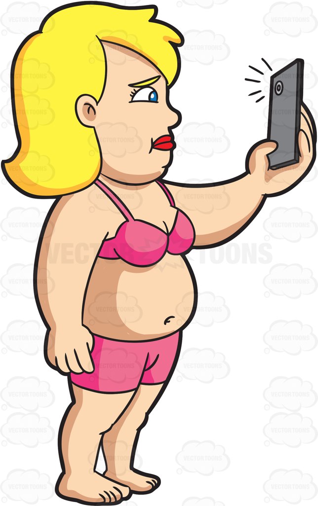 644x1024 Selfie Clipart Funny Cartoon