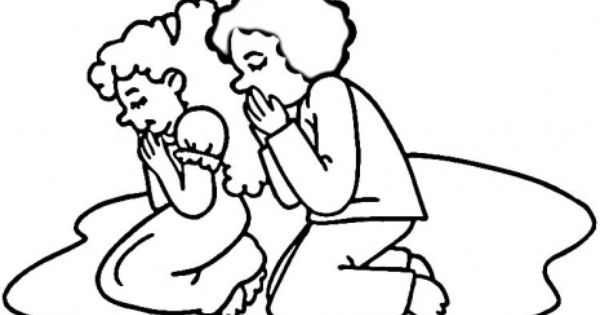 600x315 Praying Hands In Black And White Clipart 101 Clip Art