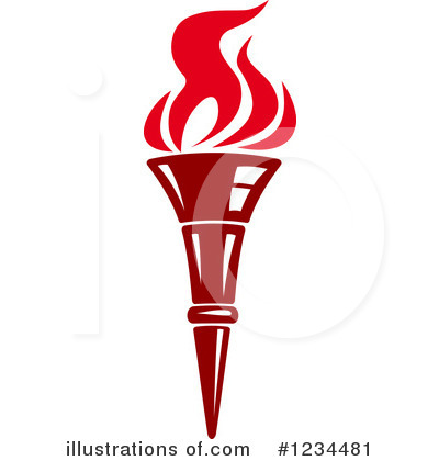 400x420 Leadership Torch Clipart