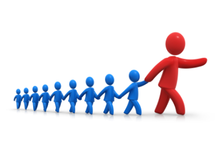 438x281 Follow The Leader Clipart
