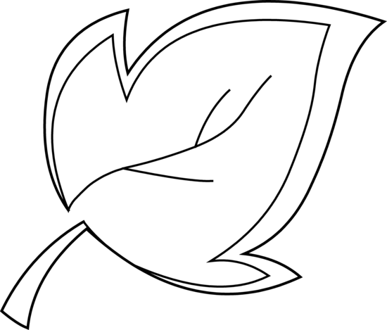 550x469 Leaf Black And White Leaf Clipart Black And White Free Clipartfest