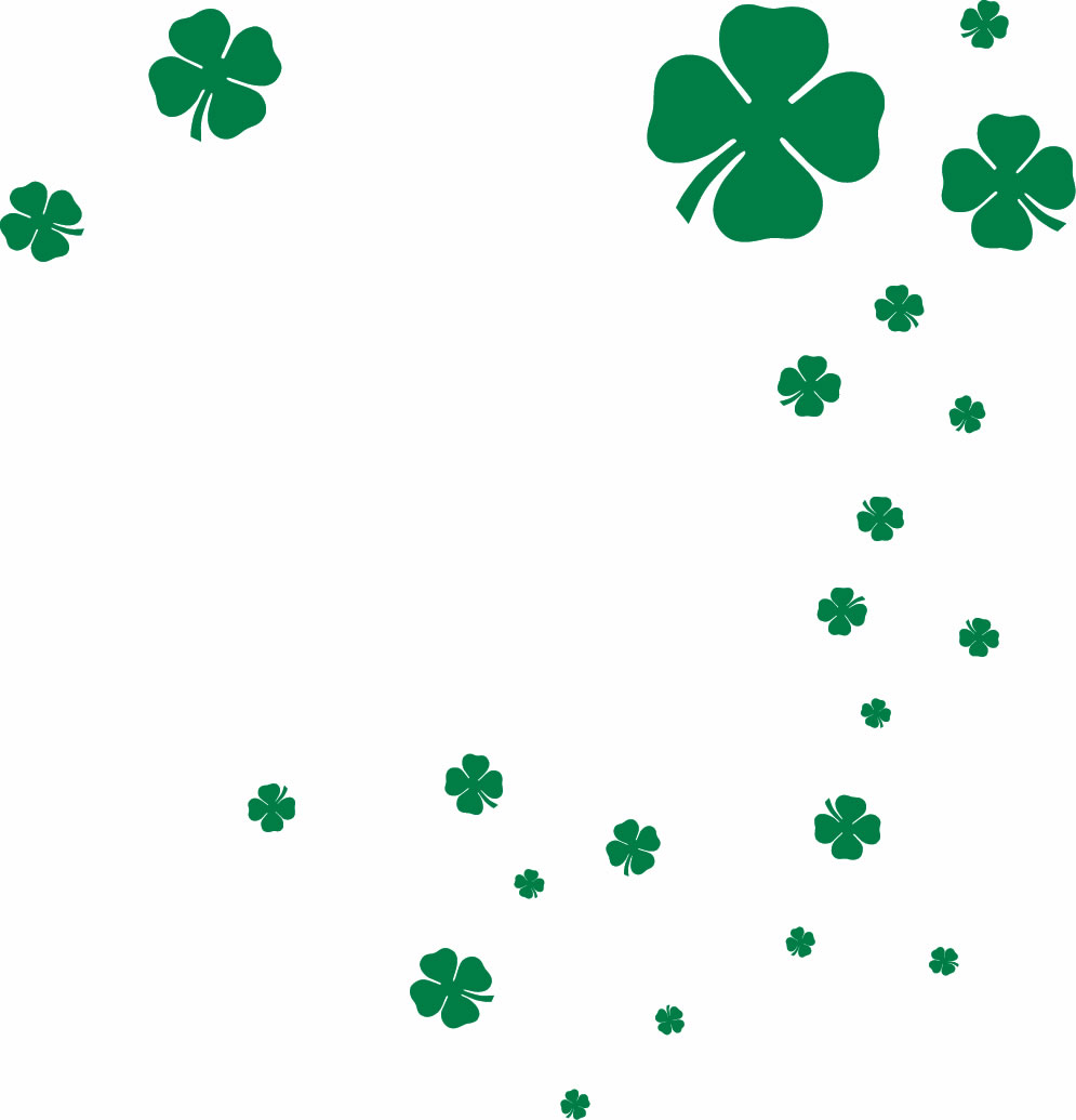 995x1035 Four Leaf Clover Border Clip Art 101 Clip Art