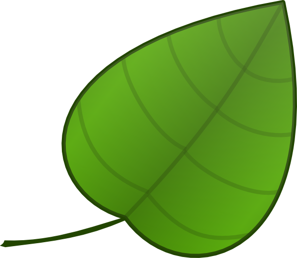 600x522 Cartoon Leaf Clipart