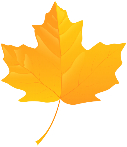 433x500 Yellow Leaf Png Clip Art Fall Clip Art And Leaves