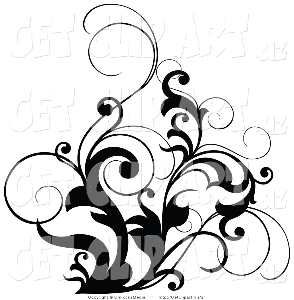 1024x1044 Curly Leaves Clipart