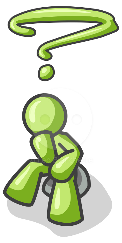 403x800 Thinking Symbols Clipart