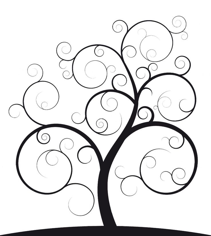 736x822 The Best Tree Outline Ideas Simply Image, Image