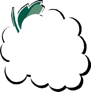 297x299 Grapes Clipart Outline