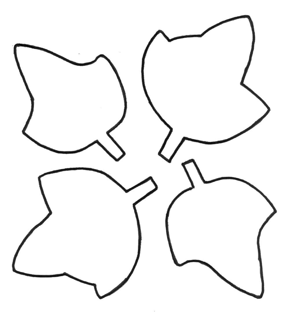 985x1094 Leaf Outline Clipart 4