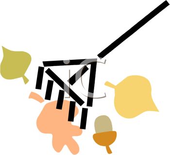 350x319 Raking Leaves Clipart Black And White Clipart Panda