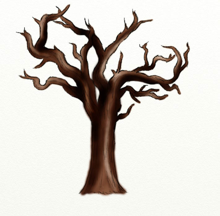 711x700 Dead Tree Clipart Leave Silhouette