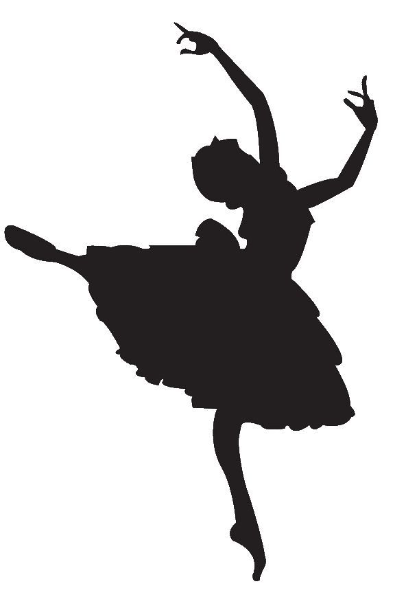 Leaping Dancer Silhouette Clipart | Free download on ClipArtMag