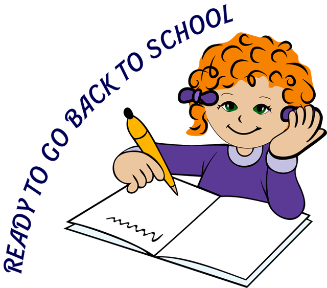 640x563 Children Writing Clipart Free Clip Art