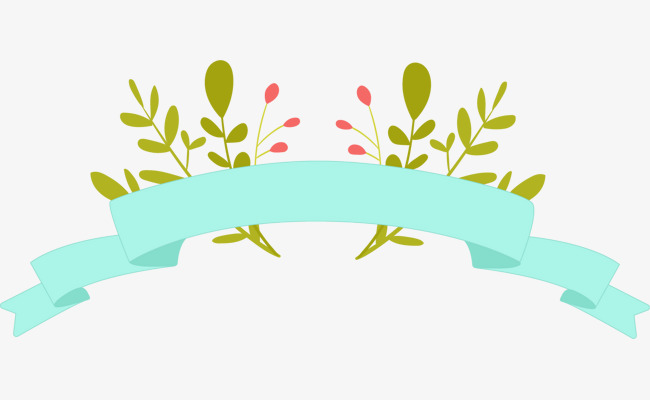 650x400 Cartoon Flower Leaves Borders, Cartoon Border, Flower Borders Png