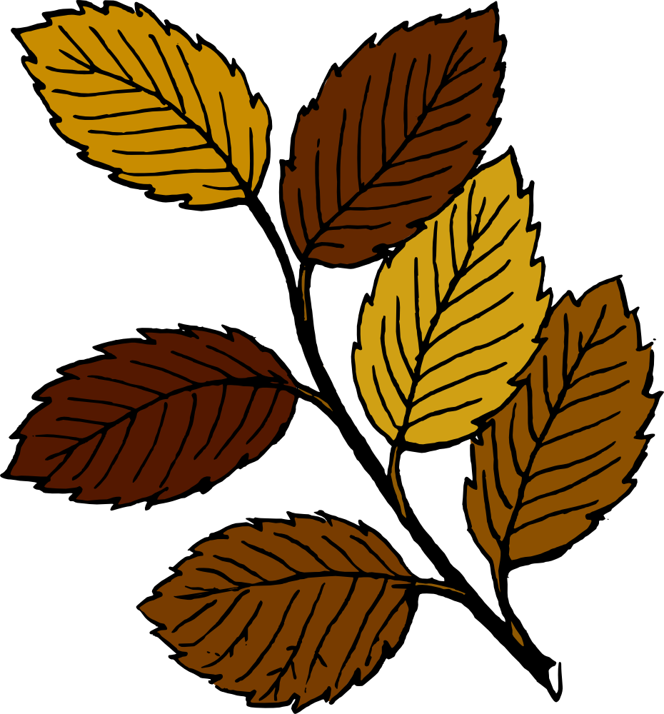930x1000 Free Fall Leaves Clipart