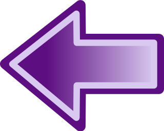 320x256 Arrow Shaded Purple Left Clip Art Download