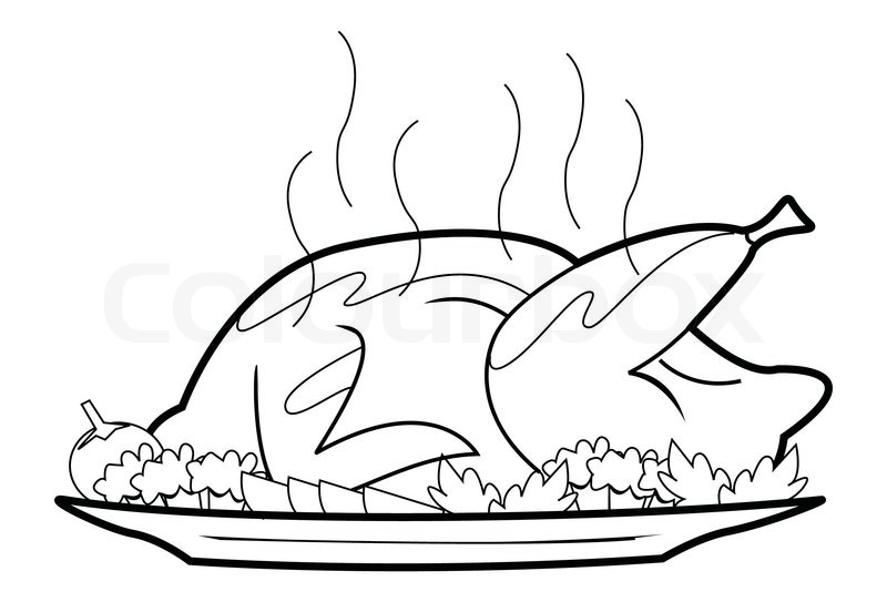 800x543 Black And White Cooked Rice Clipart