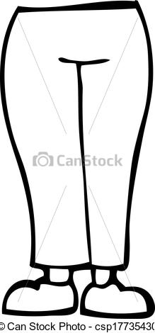 219x470 Cartoon Legs Clipart