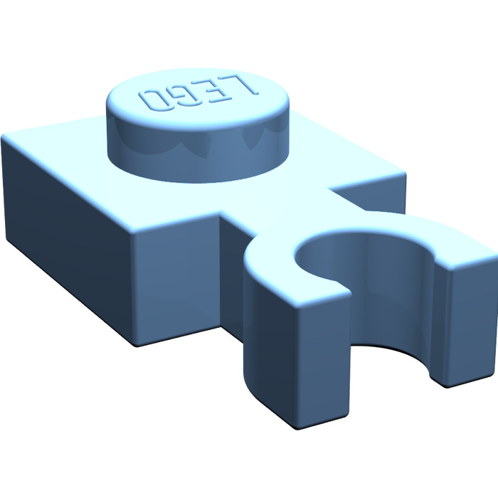 700x700 Lego Medium Blue Plate 1 X 1 With Vertical Clip (Thin