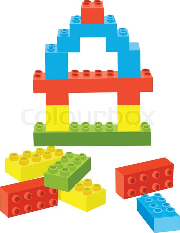 619x800 Lego Clipart Block Tower