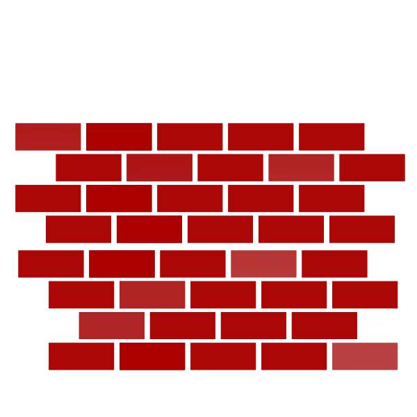 600x600 Lego Clipart Brick Wall