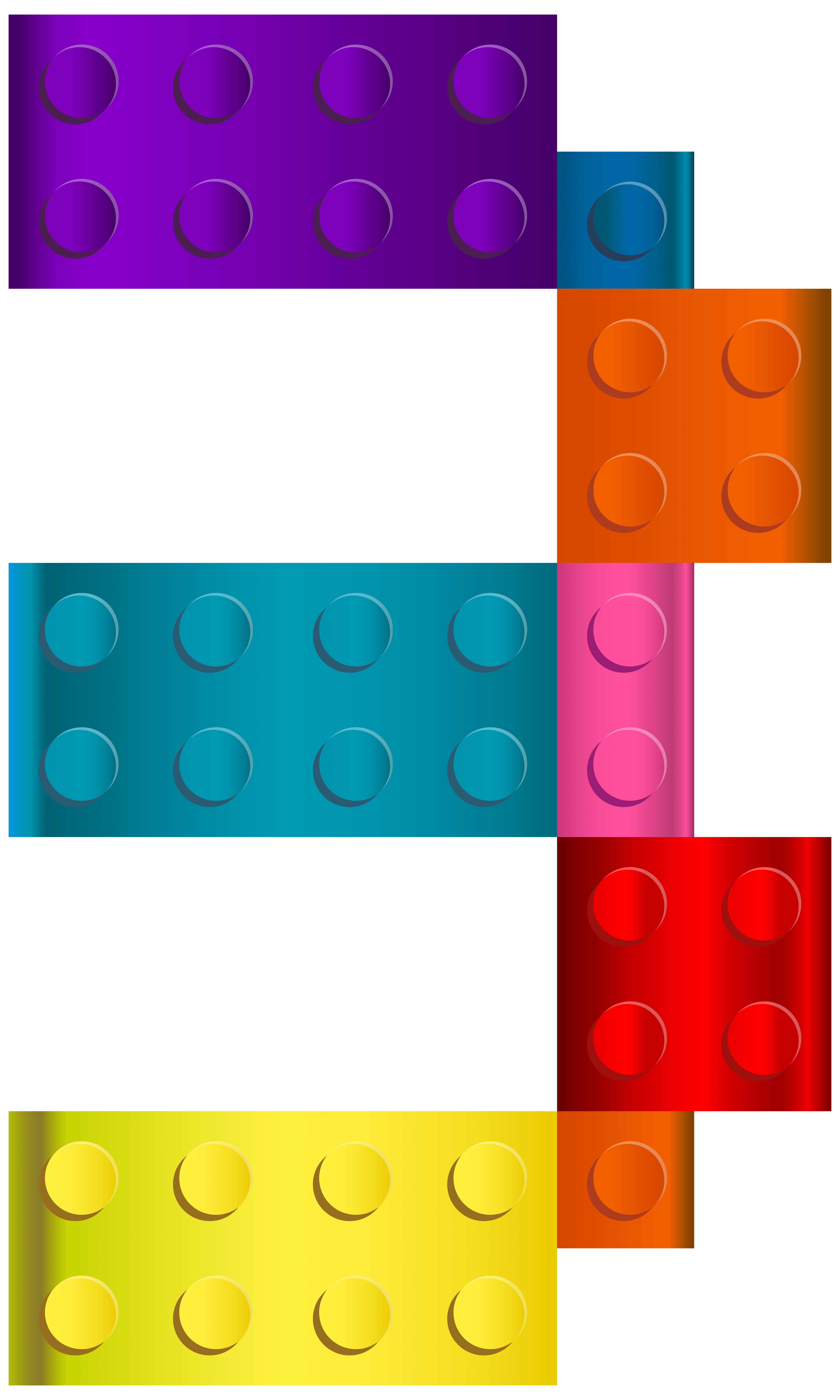 4800x8000 Lego Cliparts Numbers 227569