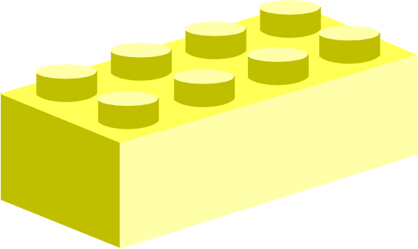 600x358 Lego Clipart Yellow