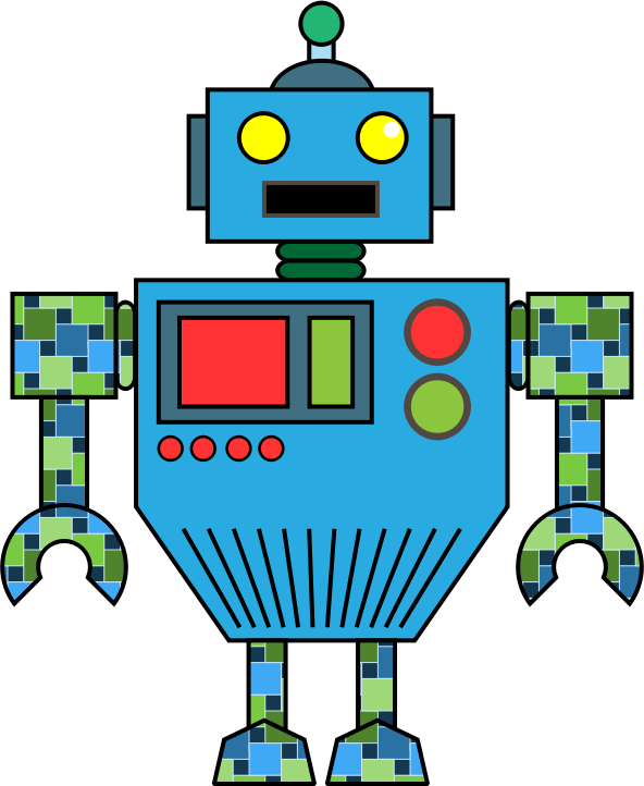 592x722 Robot Clip Art Free Clipart Images 3