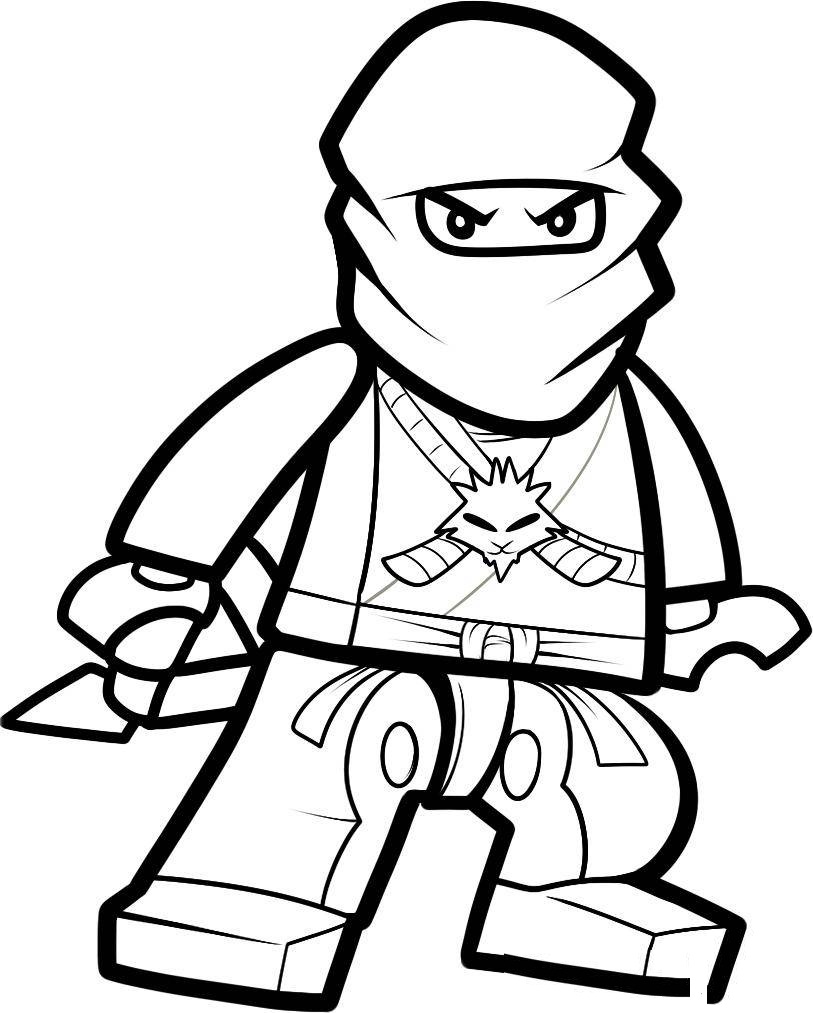 813x1013 Lego Ninjago Coloring Pages