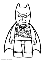 180x240 Batman Lego Coloring Pages