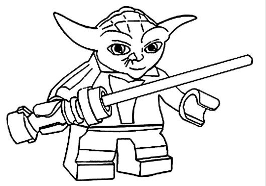 530x370 Star Wars Printable Coloring Pages Lego