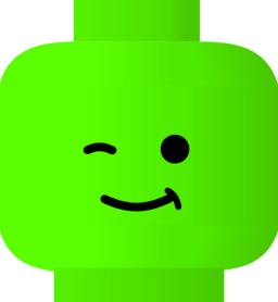 256x278 Lego Clipart Wink