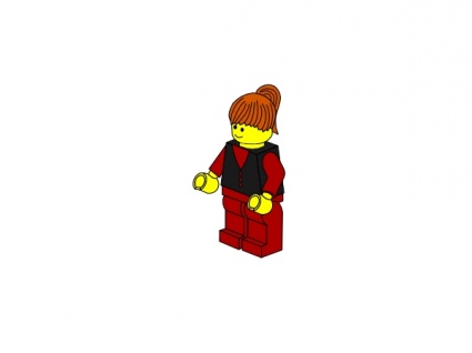 425x318 Lego Block Vector