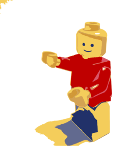 240x298 Lego Man Clip Art