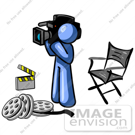 450x450 Movie Director Clipart