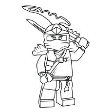 230x230 Free Coloring Pages Of Ninjago Greyson Lego