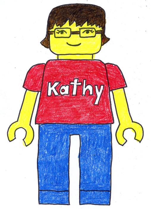 508x700 Lego Self Portrait