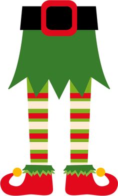 236x390 Elf Legs Clipart
