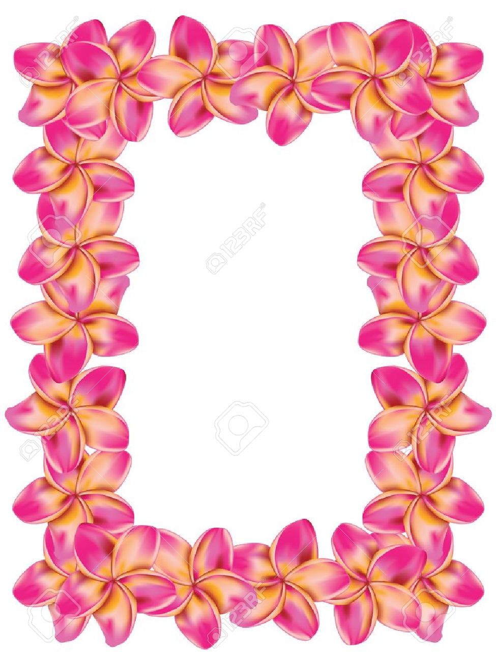 975x1300 Plumeria Lei Clip Art Cliparts