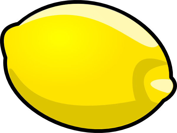 600x452 Lemon Clip Art Free Vector 4vector