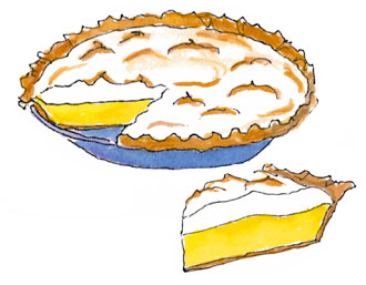 330x257 Cream Clipart Lemon Pie