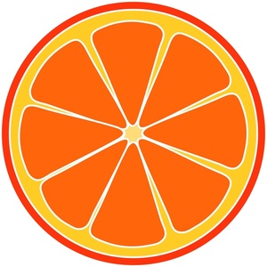 300x300 Lemon Clipart Orange Slice